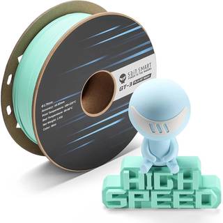 Sainsmart GT-3 High Speed ???atte PLA Filament 1,75 mm H?j str?mning 3D-printerfilament Gr? 2,2 lbs (1 kg) Spool Dimensionel n?jagtighed +/- 0,0