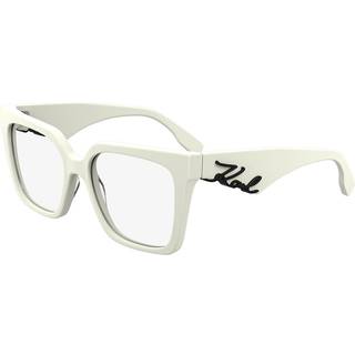 Karl Lagerfeld Kvinde KL6170 105 Optiske stel Acetat Hvid Firkantet Normal