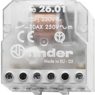 Kip Relæ 1No 10A 230Vac Finder