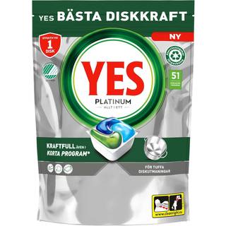 YES YES Platinum All in One Maskinopvask 51 stk. 8700216240024