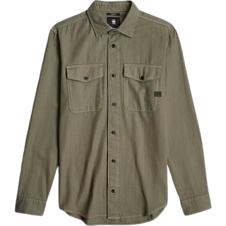 Marine Slim Shirt - Green - Men