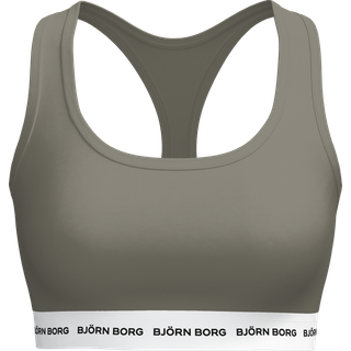 Björn Borg Core Logo Soft Top 1-pack Grøn, S