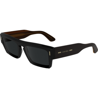 Calvin Klein Mand CK24532S 001 Solbriller Acetat Sort Firkantet Normal