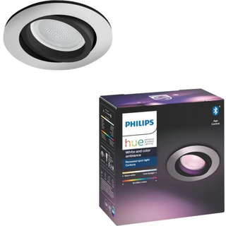 Philips Hue Centura WCA BT Rund indbygningsspot i aluminium