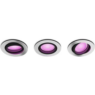 Philips Hue Centura WCA BT Rund indbygningsspot i aluminium - 3 stk.