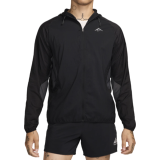 Nike Trail Aireez-løbejakke til mænd - sort - M