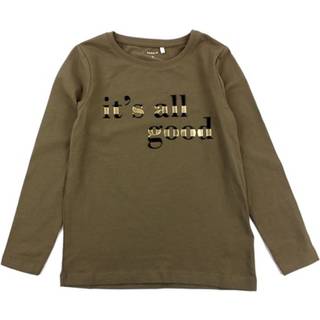 Name It T-shirt Stone Gray - Str. 6y 116cm