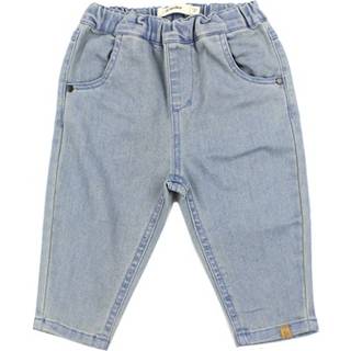 Lil Atelier Medium Blue Denim Taperede Jeans - Str. 1y 80cm