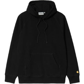 Carhartt WIP Chase Hættetrøje - S - black/gold
