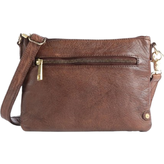 Depeche Golden Chic Crossover taske brun