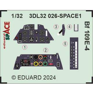 Bf 109E-4 SPACE 1/32
