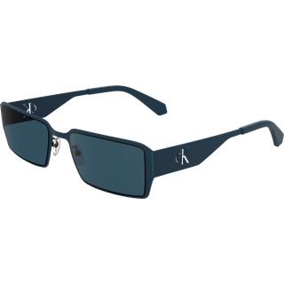 Calvin Klein Unisex CKJ24206S 400 Solbriller Metal Blå Firkantet Normal