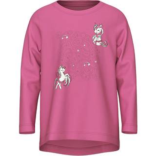 Name It Phlox Pink Unicorns Top