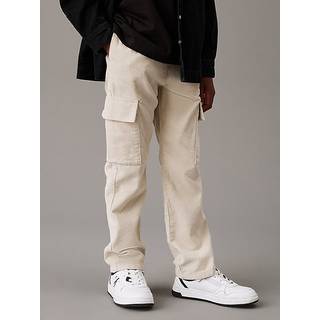 Corduroy Cargo Trousers - Grey - 4