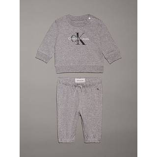 Newborn Terry Logo Tracksuit - Grey - 74(9M)