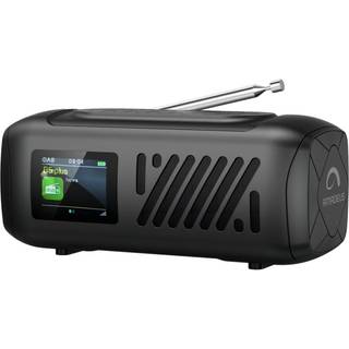 Amadeus Viola Bluetooth-højttaler med radio, sort