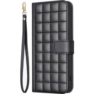 iPhone 16 Ternet Læder Flip Mobil Cover m. Pung & Strop - Turkisblå
