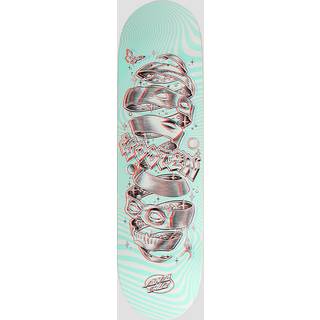 "Santa Cruz Wooten Unwound Anaglyph Pro 8.50"" Skateboard deck" - Uni - teal