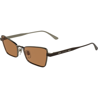 Calvin Klein Kvinde CK24110S 200 Solbriller Metal Brun Sommerfugl Normal