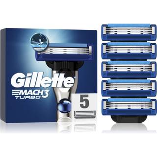 Gillette Mach3 Turbo Erstatningshoveder 5 stk. - 5 stk.