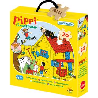Pippi Langstrømpe Puslespil 20 Brikker