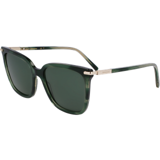 Ferragamo Kvinde SF2037S 315 Solbriller Acetat Grøn Sommerfugl Normal