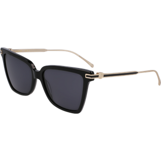 Ferragamo Kvinde SF2036S 001 Solbriller Acetat Sort Sommerfugl Normal
