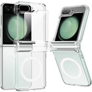 Samsung Galaxy Z Flip6/Z Flip7 FE Hybrid Cover - MagSafe Kompatibel - Gennemsigtig