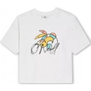 O'Neill Addy Graphic Kids T-shirt - 140 - snow white