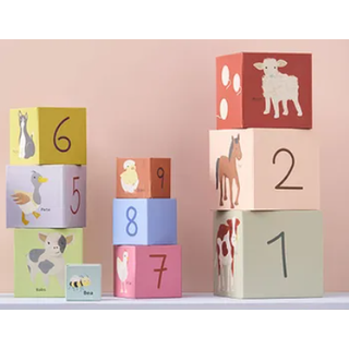 Kids Concept Kuber papp 1-10 AIDEN