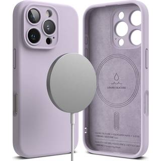 Ringke Silicone Magnetic Case iPhone 16 Pro Light Purple