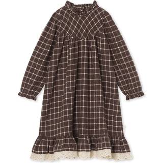 That's Mine - Haya kjole - Dark brown melange - 116cm - 6Y