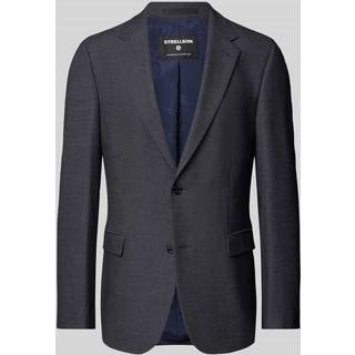 Strellson Herren Sakko blau meliert Slim Fit