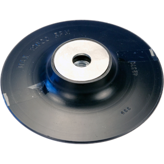 Bagskive t/fiberrondel blød ø125×M14