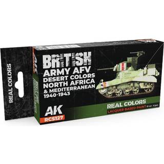 British Army AFV Desert Colors. North Africa and Mediterranean 1940-1943 SET