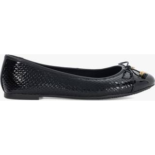 Dune London Dune London Black Wide Fit Hallo Charm Trim Ballet Shoes - EU 37 (UK 4)