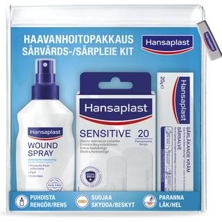 Hansaplast Sårpleje Kit (sårspray 100 ml +  sårsalve 20 g +  sensitive plastre 20 stk)