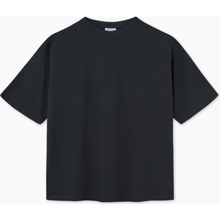 Box Fit T-shirt - Black - bareen - Sort L