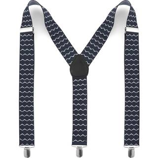 Sorte Seler med ZigZag Mønster