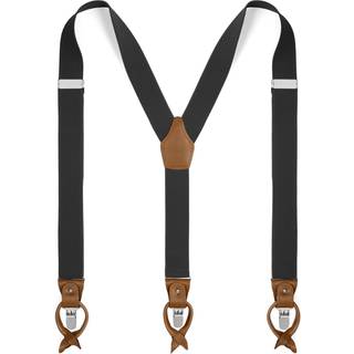 Brede Mørkegrå Konvertible Seler