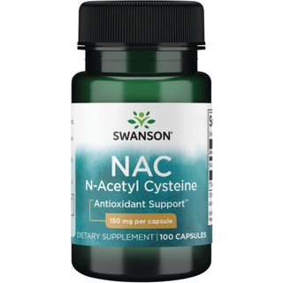 SWANSON NAC (N-acetylcystein) 150 mg 100 kapsler
