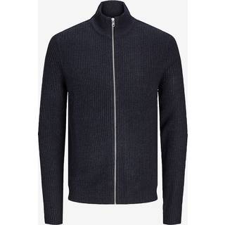 Ensfarvet Strikket Cardigan