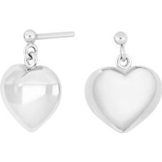 Nordahl Jewellery - BAILANDO52 ørestikker i sølv m. hjerte