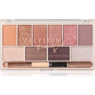 MUA Makeup Academy Elysium Remastered Øjenskyggepalette med 10 nuancer Dobbelt 17 g - 17 g