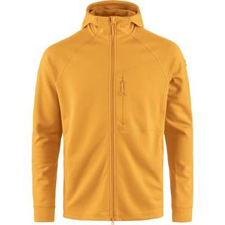 Fjällräven Abisko Grid Fleece Hoodie Fleecejakke Herrer størrelse S farve orange