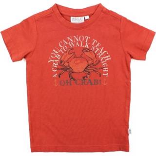 Wheat T-shirt Wood Crab - Str. 4y 104cm