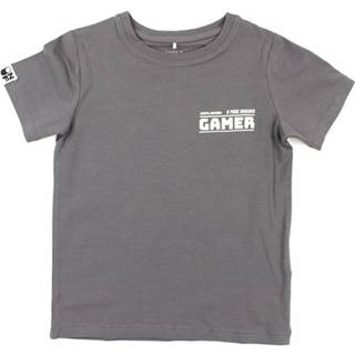 Name It T-shirt Med Skrift - Str. 9-10y 134/140cm