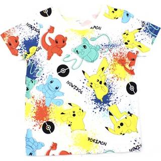 Name It White Alyssum Pokemon T-shirt - Str. 11-12y 146/152cm