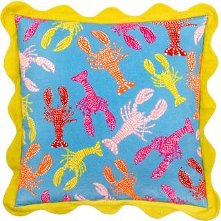 Furn 100% Bomuld Crustaceans Scalloped Pude50x50cm