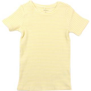 Name It Top Golden Haze Striber - Str. 7-8y 122/128cm